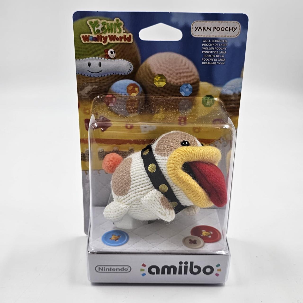 Yarn Poochy and deals Yoshi Amiibo