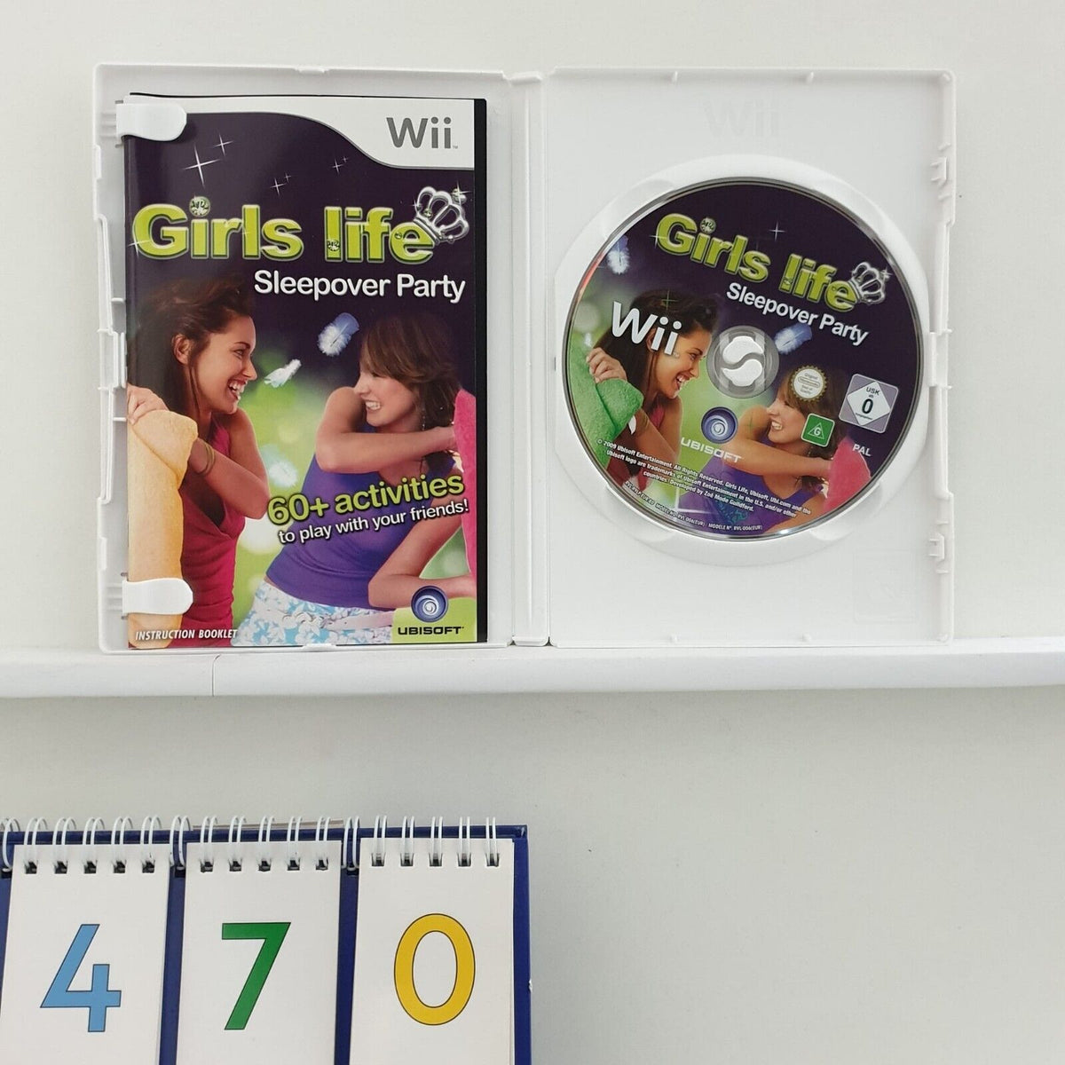 Girls Life Sleepover Party Wii Game + Manual PAL