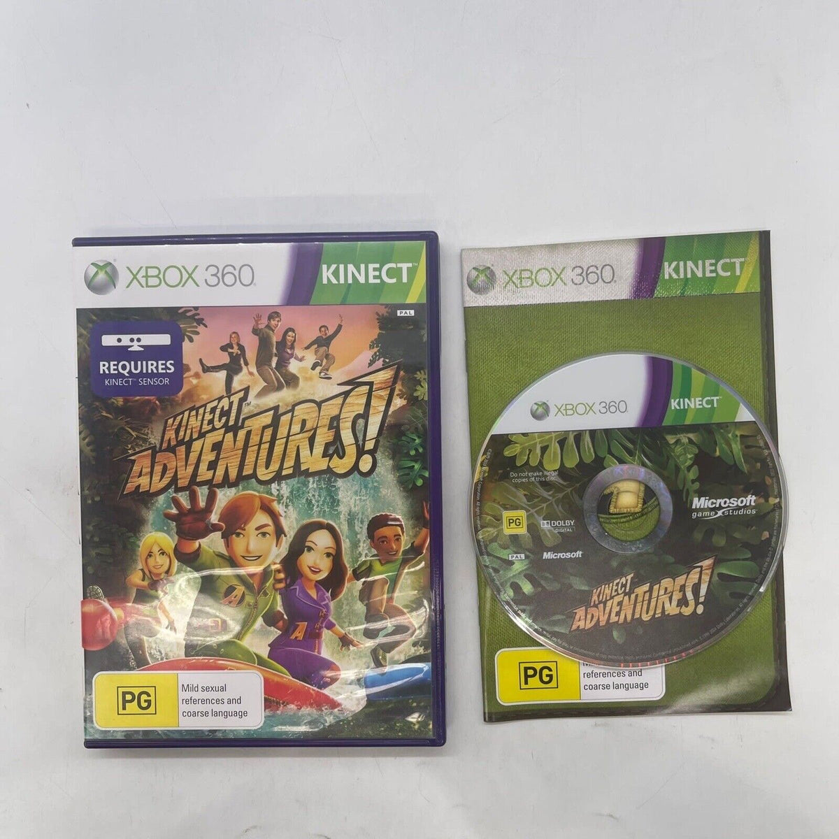 Kinect Adventures Xbox 360 Game PAL