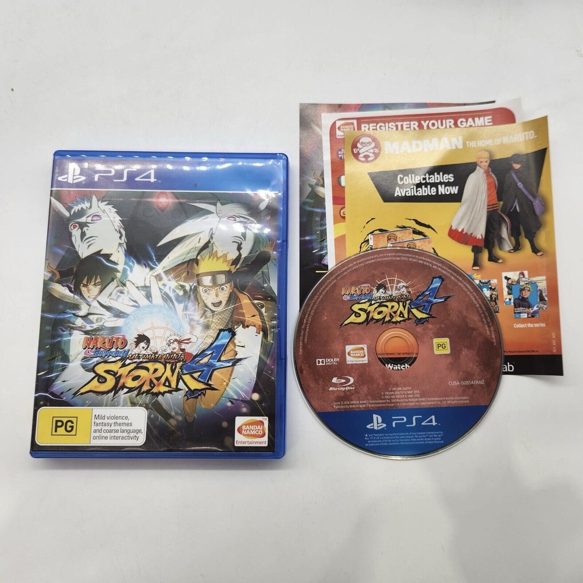 Naruto Shippuden Ultimate Ninja Storm 4 PS4 Game