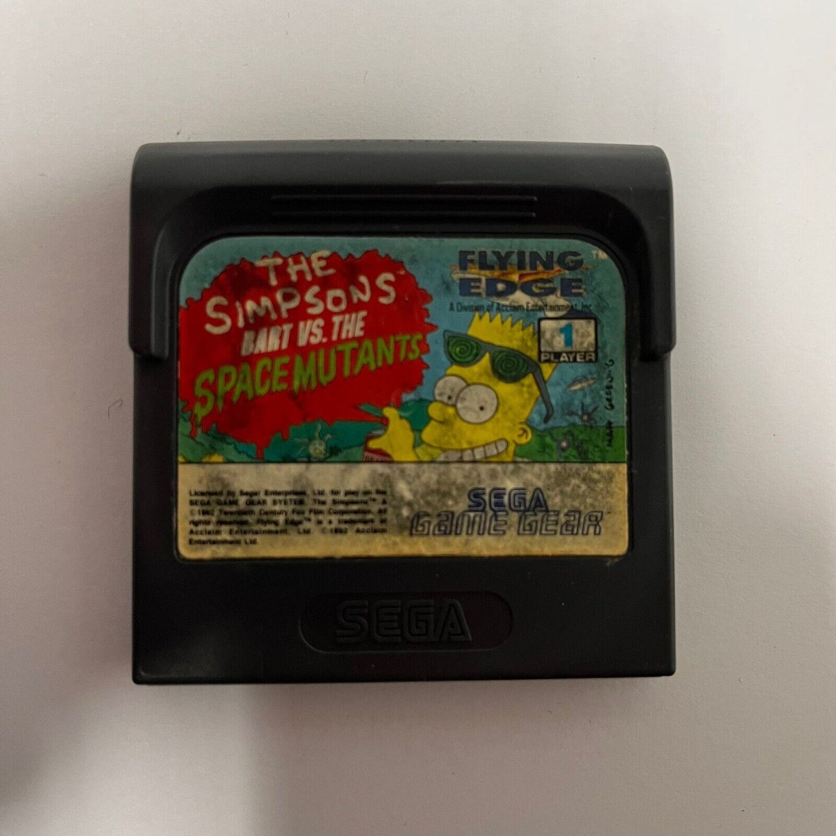 The Simpsons: Bart Vs the World Game Gear