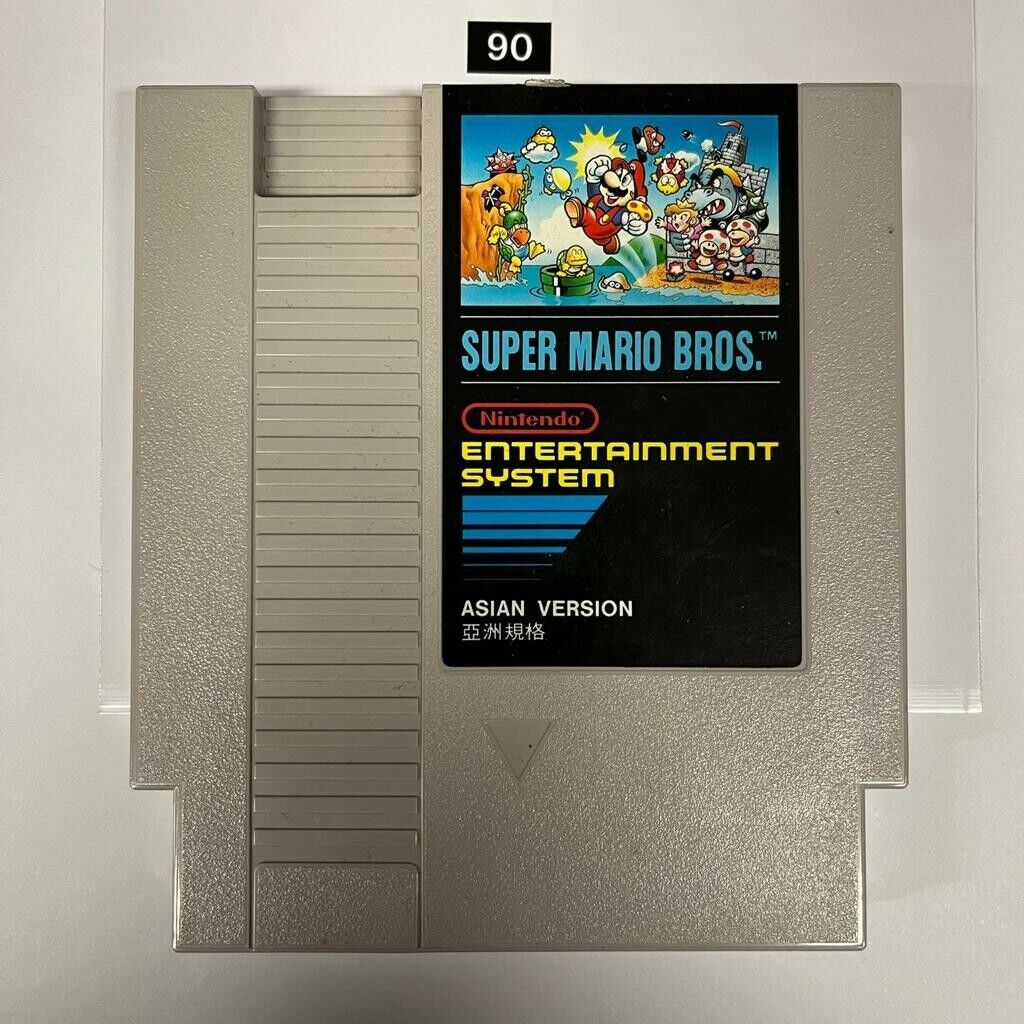 Super Mario Asian Version NES Game