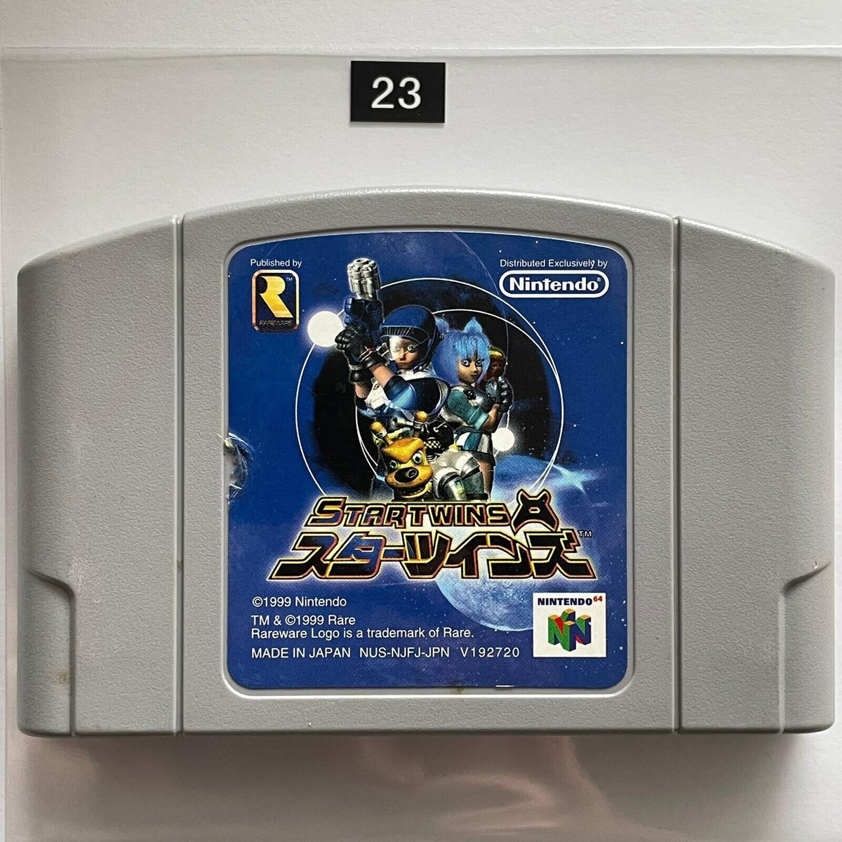 Star Twins N64 Game Cartridge NTSC-J