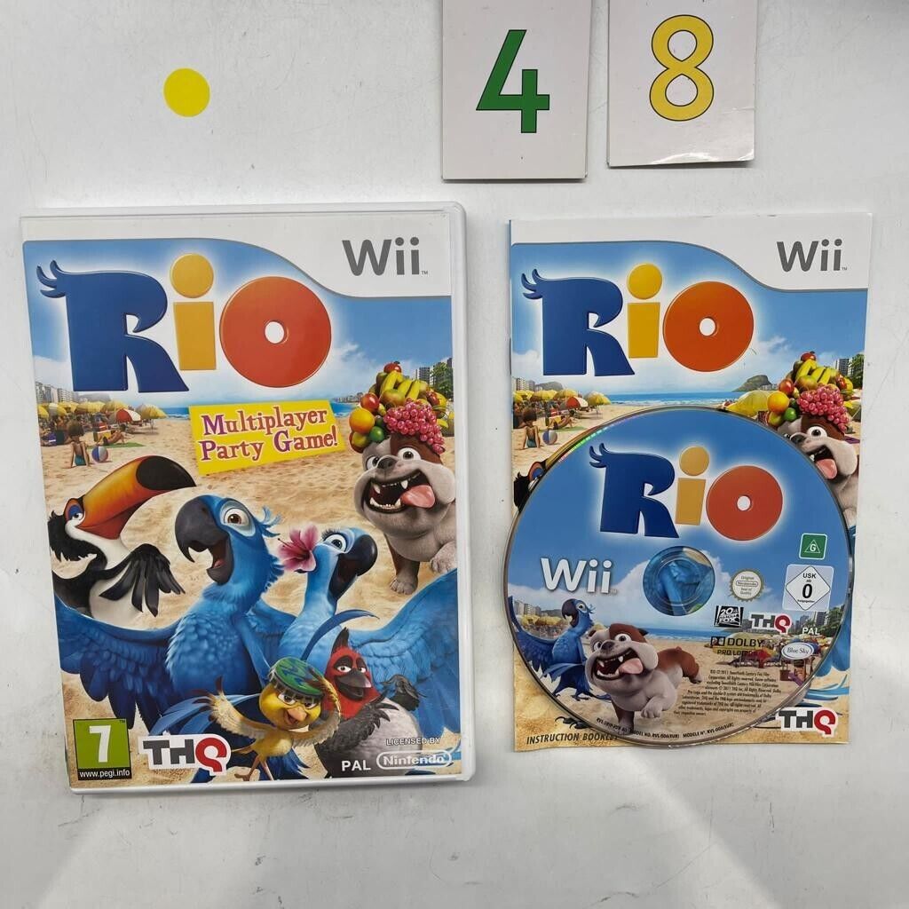 Rio Nintendo Wii Game + Manual PAL