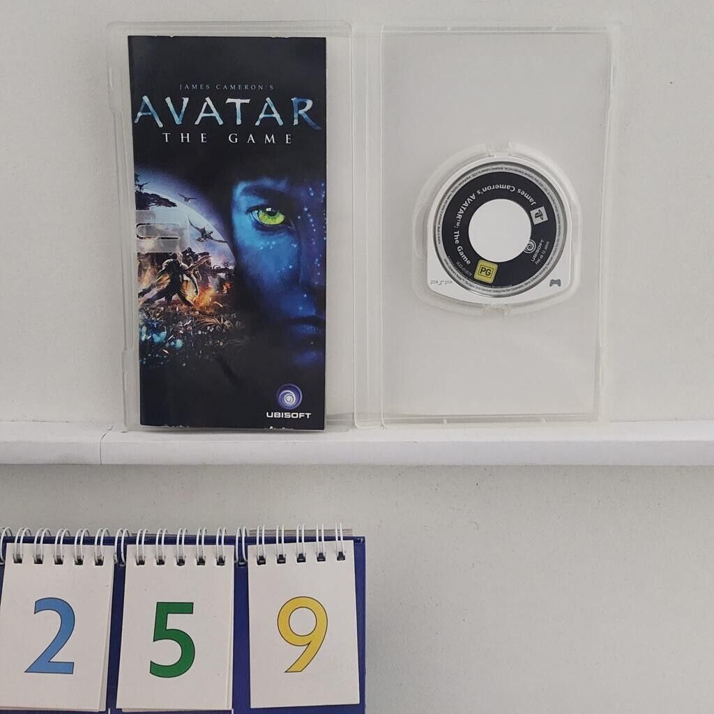 Avatar PSP Game + Manual oz259