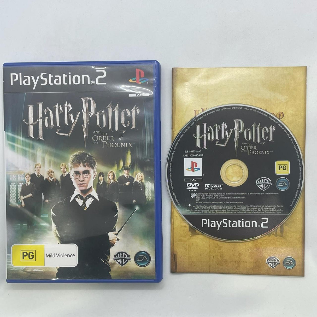 Harry Potter And The Order Of The Phoenix PS2 Playstation 2 Game + Manual PAL