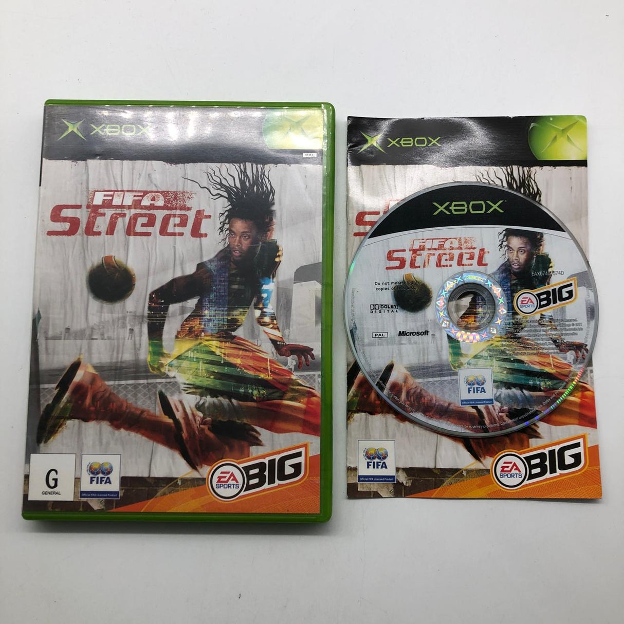 Fifa Street Xbox Original Game + Manual PAL 25AU4