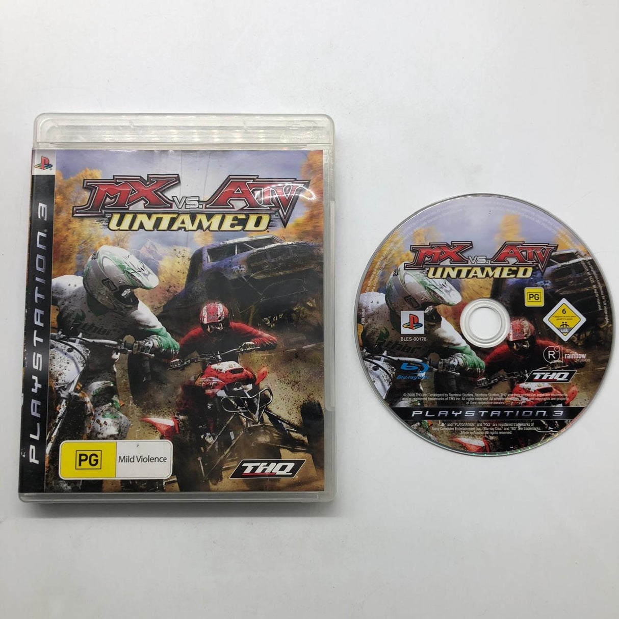 MX Vs ATV Untamed PS3 Playstation 3 Game PAL 25AU4