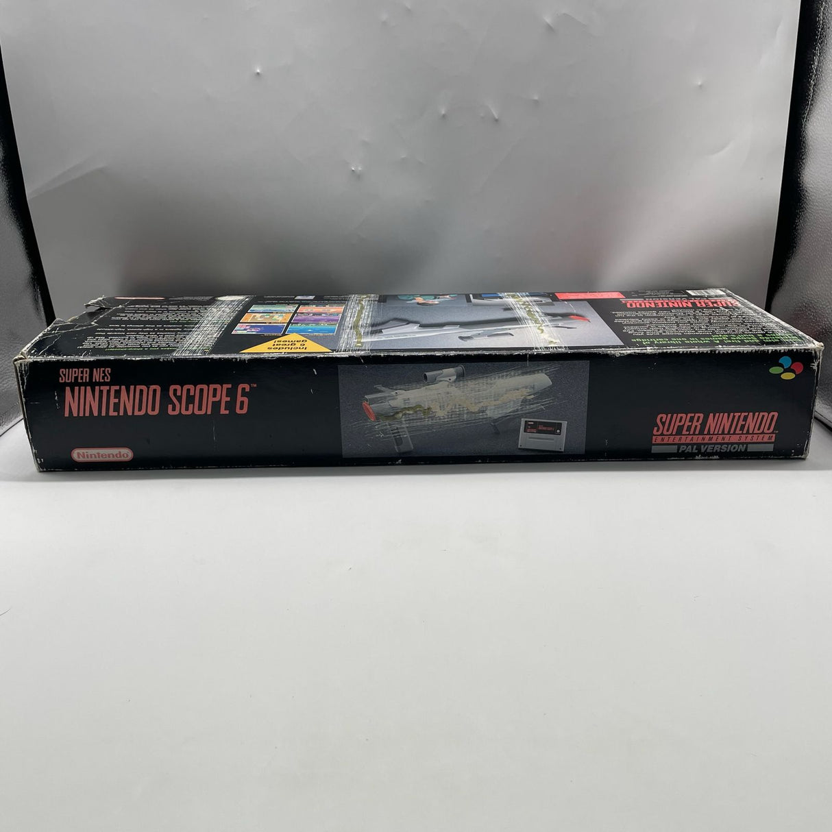 Super Nintendo SNES Scope 6 + Game Boxed