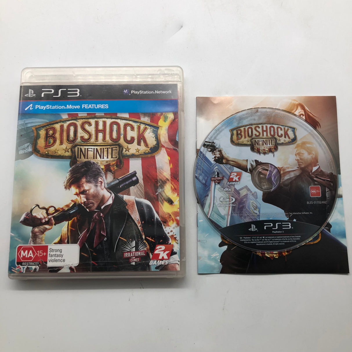 Bioshock Infinite PS3 Playstation 3 Game + Manual