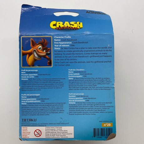 Crash Bandicoot Totaku Golden Crash N°29 Nintendo Amiibo - Trippy Trades 