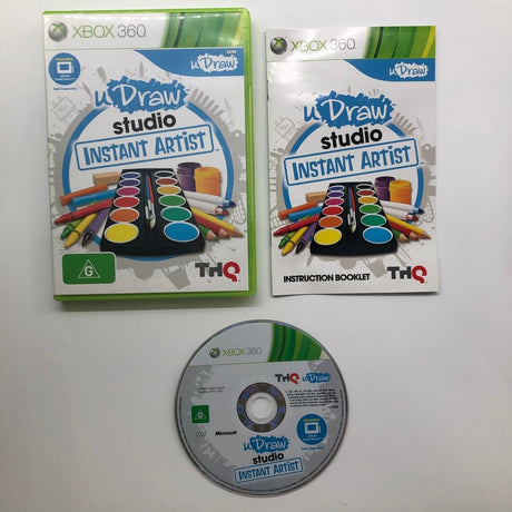 U Draw Studio Instant Artist Xbox 360 Game + Manual PAL 28A4 - Trippy Trades 