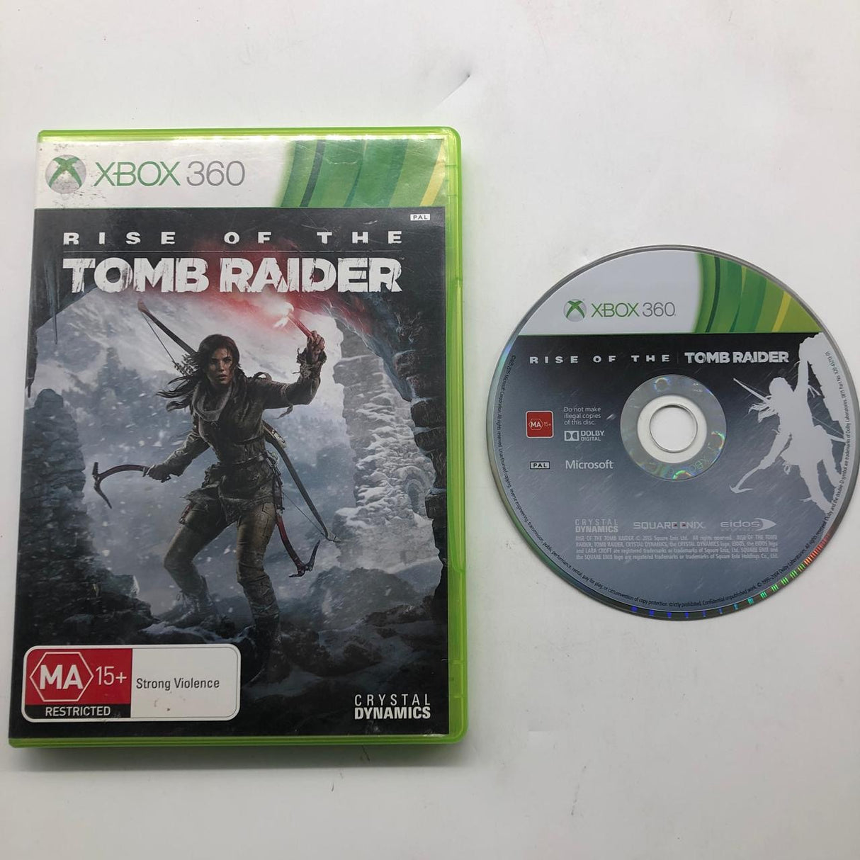 Tomb Raider Xbox 360 Game PAL