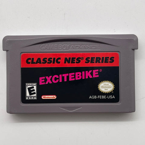 Excitebike Classics NES Series Nintendo Gameboy Advance GBA Game Cartridge