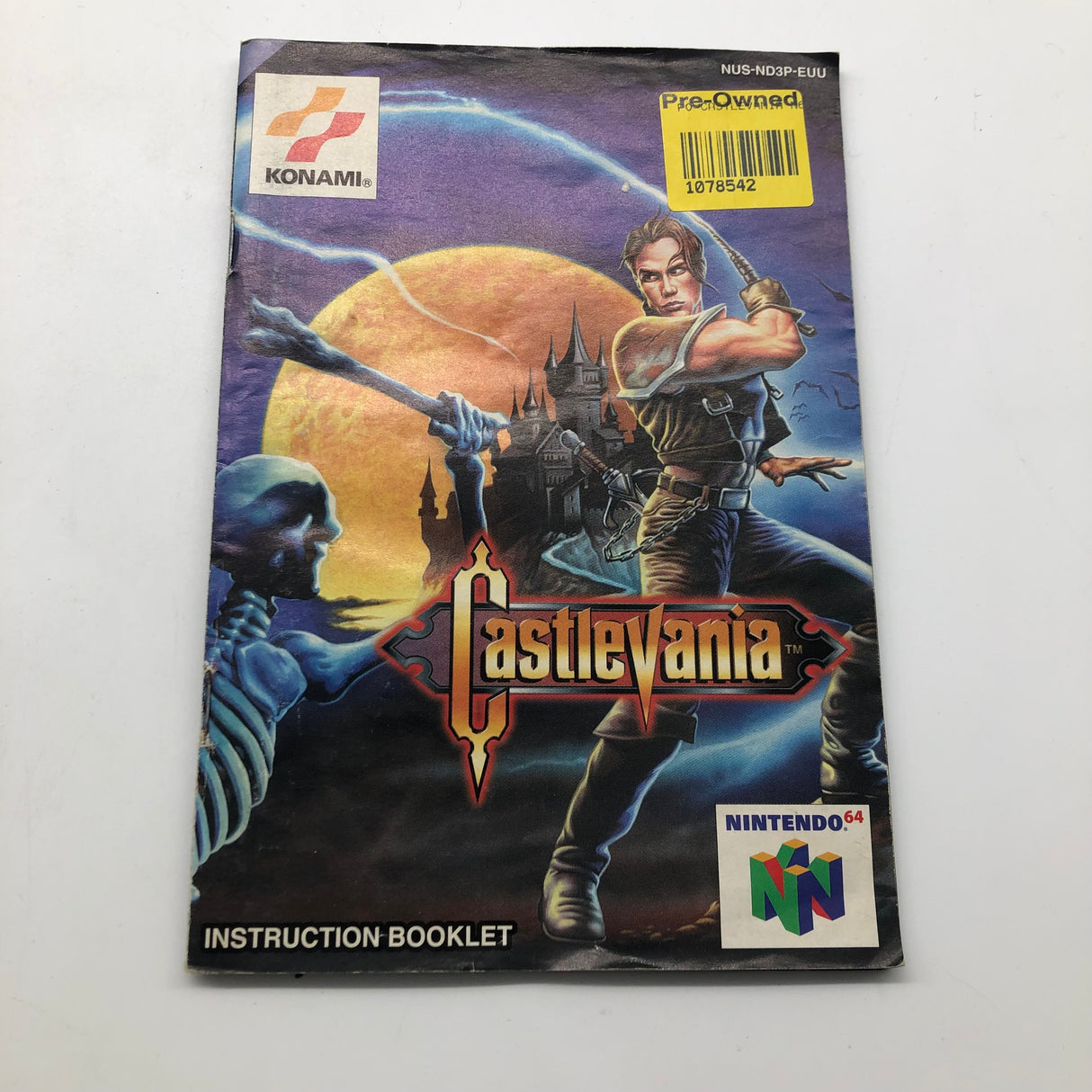 Castlevania Nintendo 64 N64 Game Boxed Complete PAL