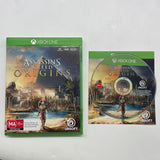 Assassins Creed Origins Gods Edition Xbox One Game + Figure Boxed PAL