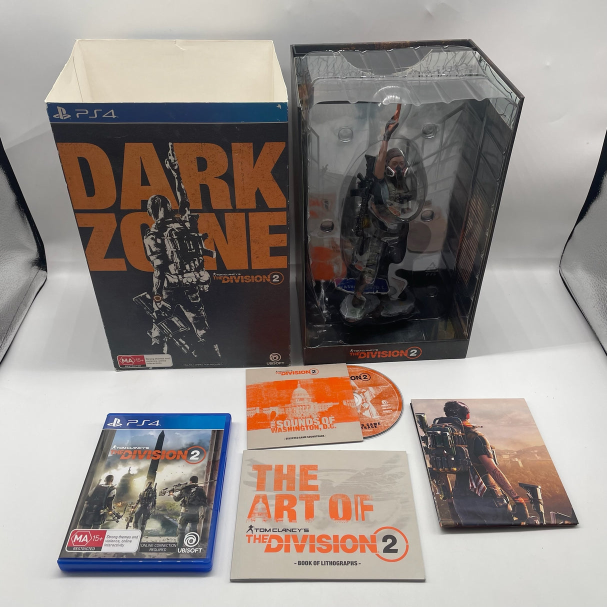 Dark Zone Tom Clancy’s Division 2 Edition Boxed PS4 Playstation 4 Game Figure