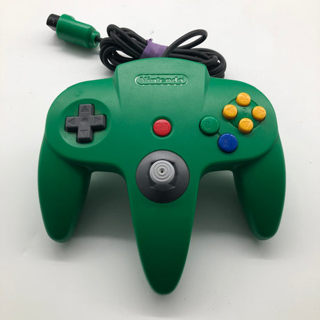 Nintendo 64 N64 Green Controller Boxed PAL 9JE4 - Trippy Trades 