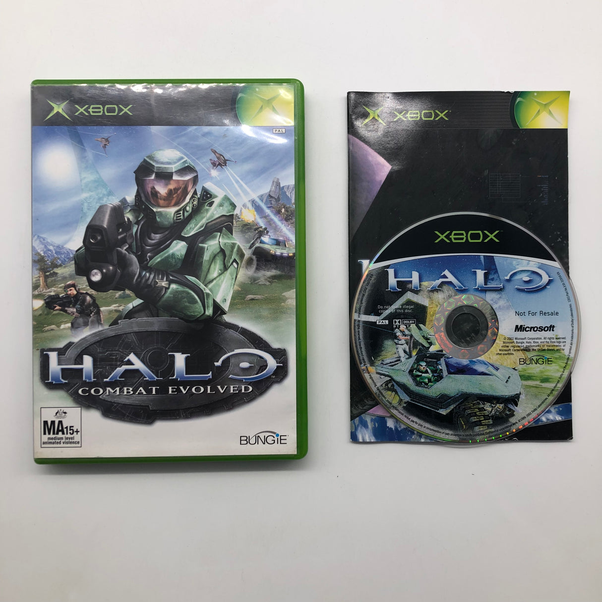 Halo Combat Evolved Xbox Original Game + Manual PAL