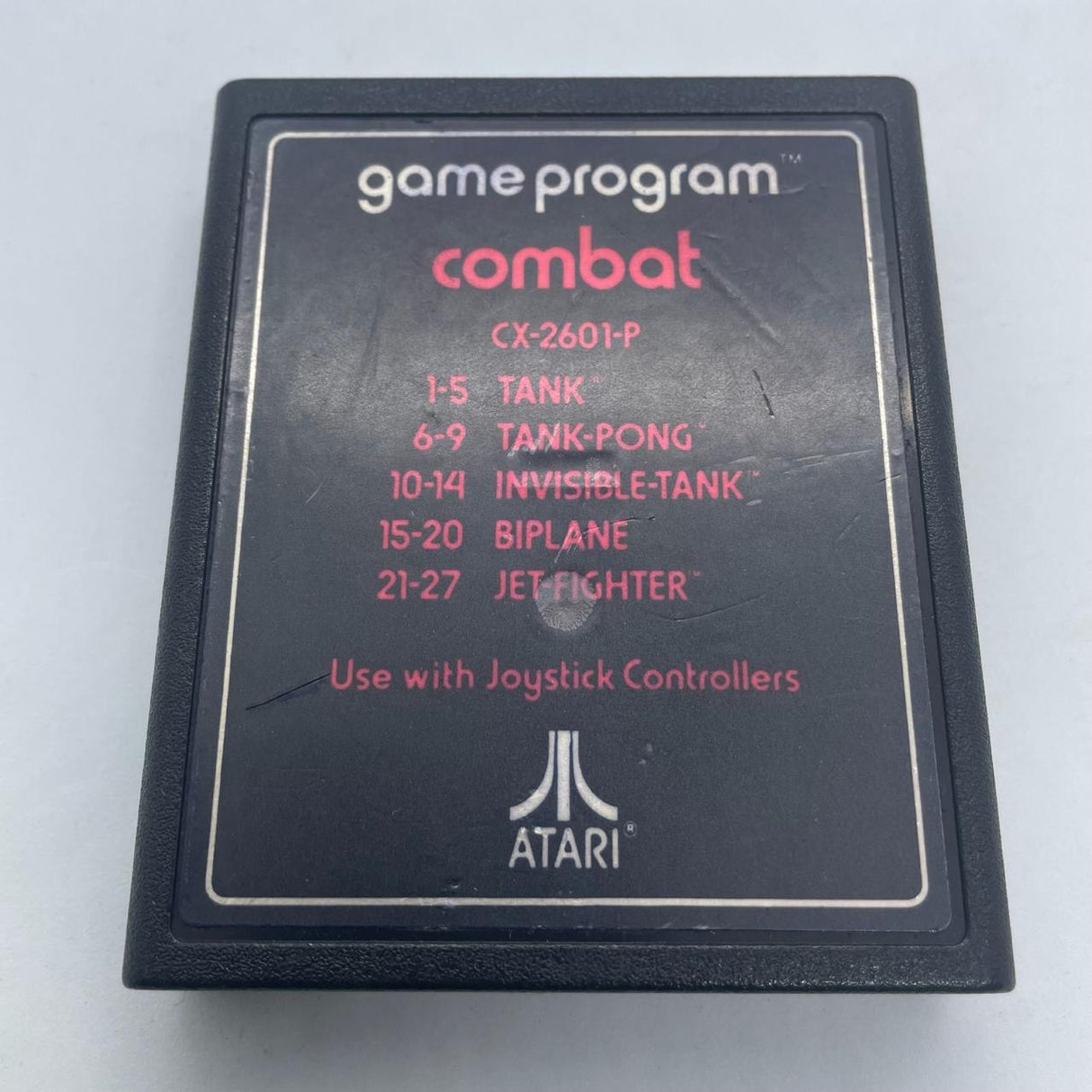 Combat Atari 2600 Game Program Cartridge PAL