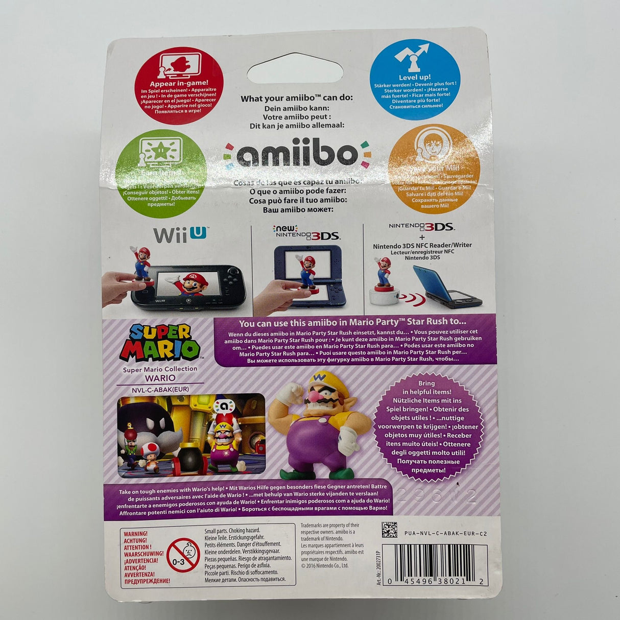 Super Mario Wario Nintendo Amiibo - Trippy Trades 