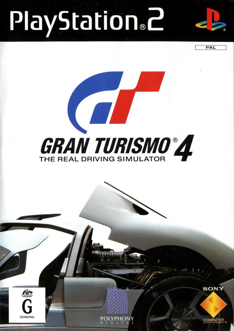 Gran Turismo 4 Playstation 2 PS2 Game PAL Sony Playstation 2 Game