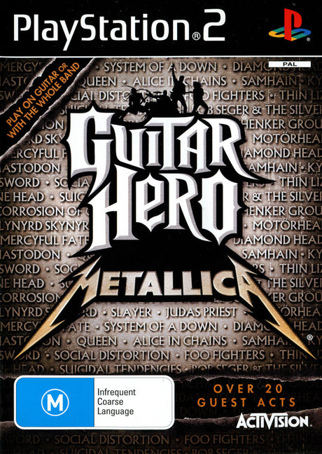 Guitar Hero: Metallica Playstation 2 PS2 Game PAL Sony Playstation 2 Game