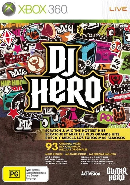 DJ Hero Xbox 360 Game PAL