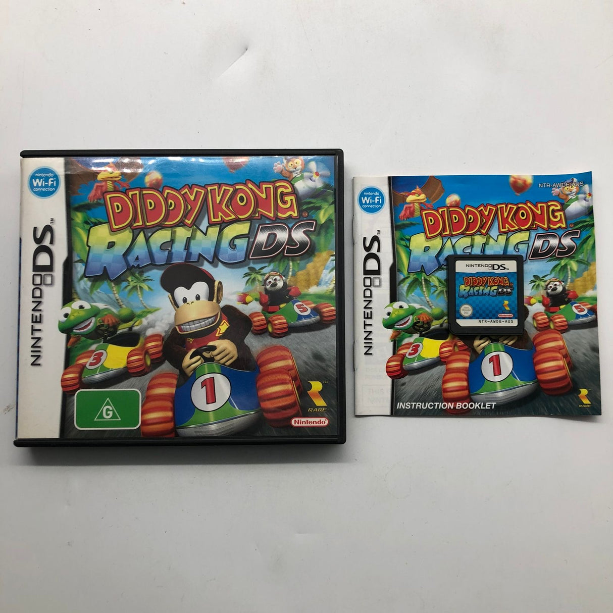 Diddy Kong Racing DS Nintendo DS Game + Manual 25AU4