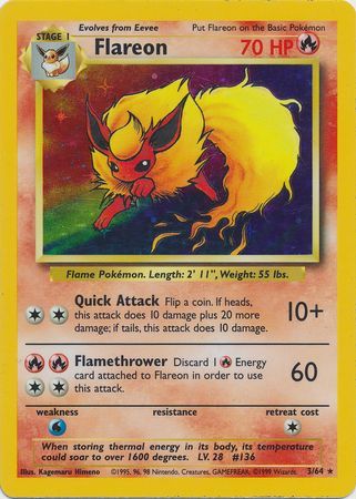 Flareon (3/64) [Jungle Unlimited] [No Symbol Error]