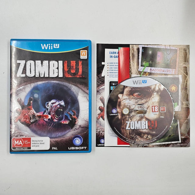 Zombi U Nintendo Wii U Game + Manual PAL 9JE4 - Trippy Trades 