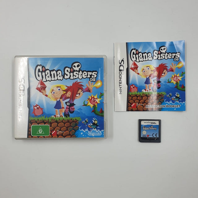 Giana Sisters Nintendo DS Game + Manual - Trippy Trades 