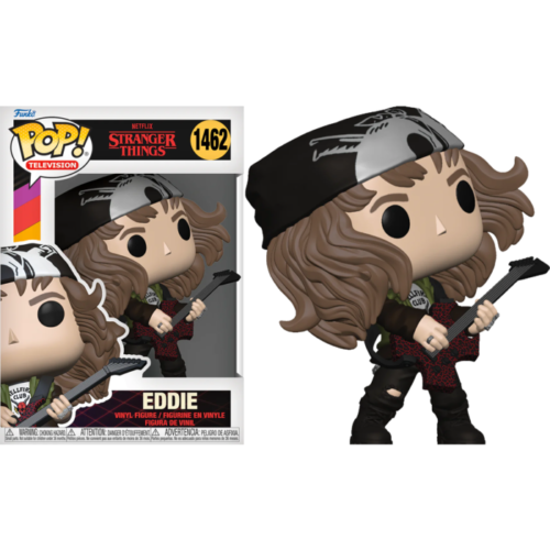 Stranger Things Eddie #1462 Funko Pop Vinyl Figure