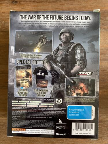 Frontlines Fuel of War Special Edition Xbox 360 Game