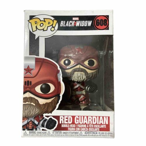 Black Widow Red Guardian #608 Funko Pop Vinyl Figure