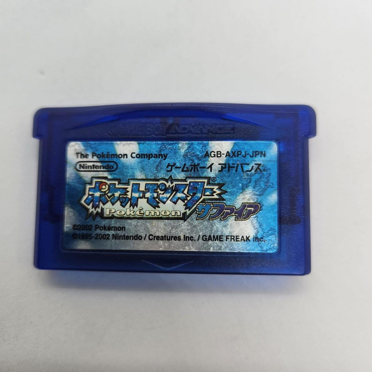 Pokemon Sapphire Version Nintendo Gameboy Advance GBA Game Cartridge NTSC-J