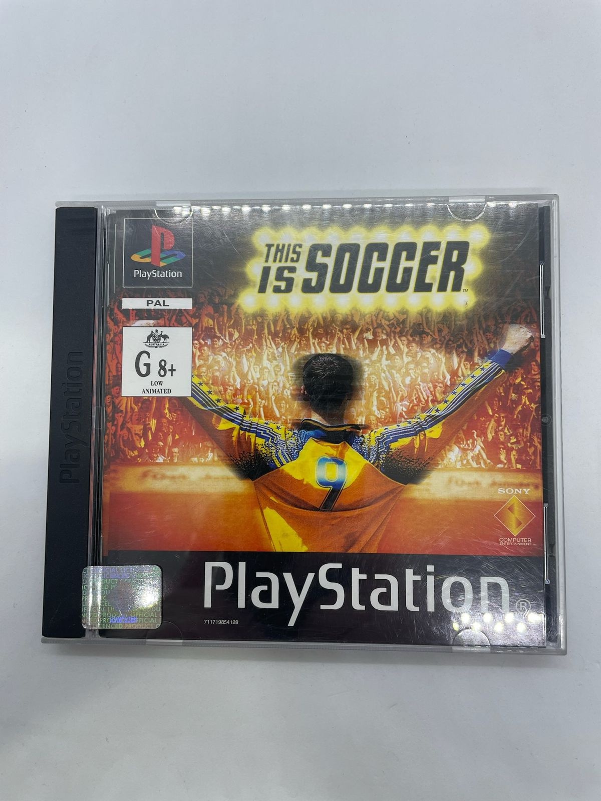 This Is Soccer PS1 Playstation 1 Game + Manual PAL