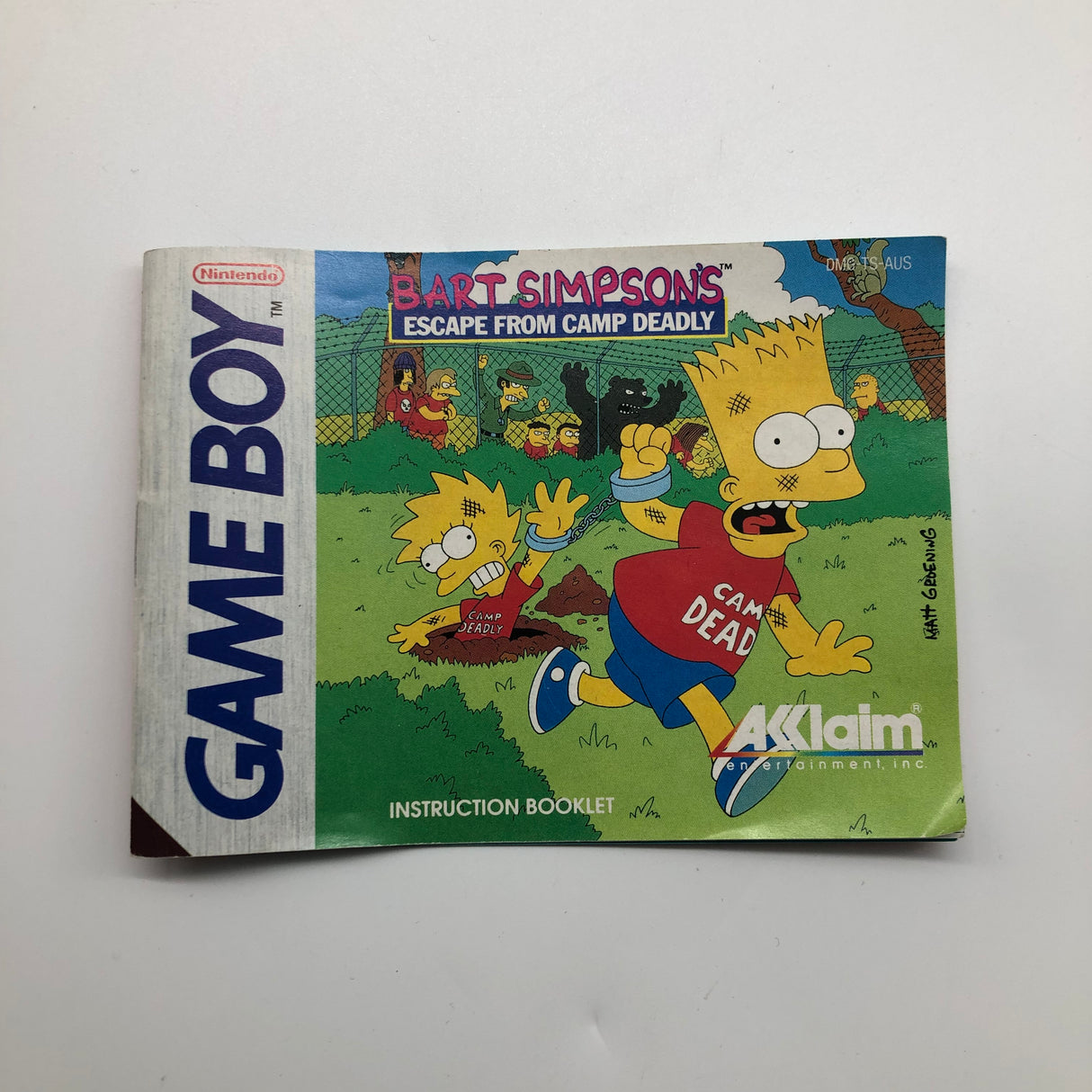 Bart Simpson's Escape from Camp Deadly Nintendo Gameboy Original Game Boxed Complete 9JE4 - Trippy Trades 