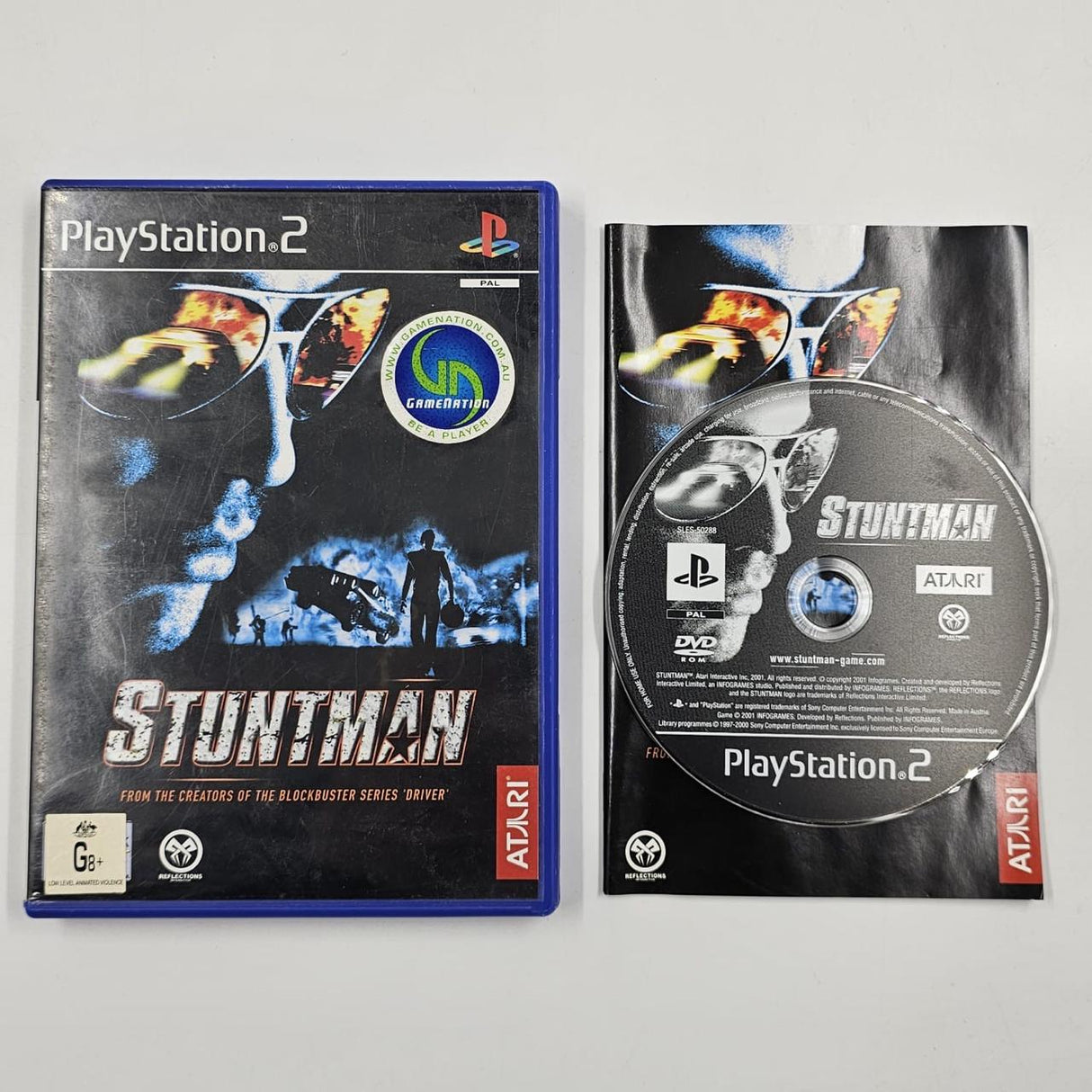 Stuntman PS2 Playstation 2 Game + Manual PAL 16JE4 - Trippy Trades 