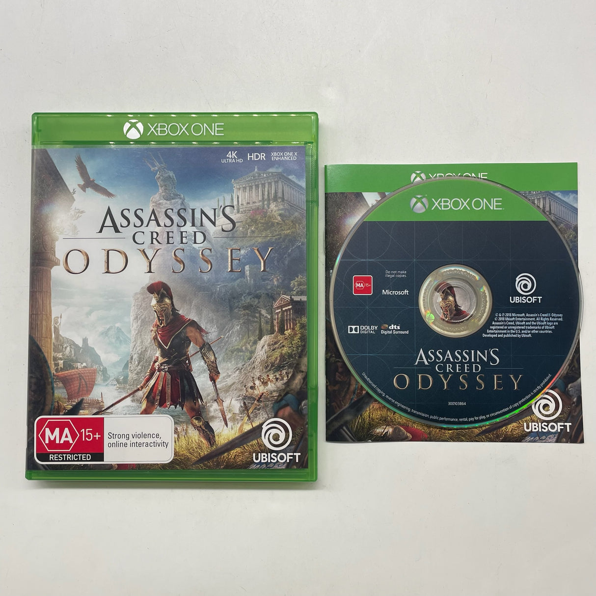 Assassin's Creed Odyssey Medusa Edition Xbox One Game + Figure Boxed PAL