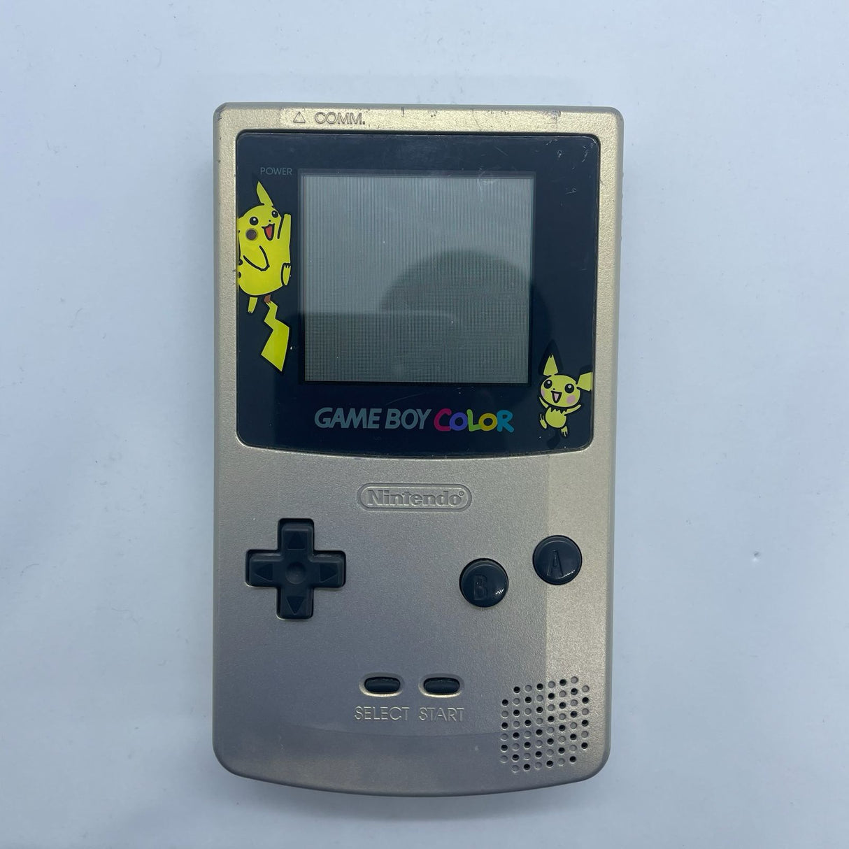 Nintendo Gameboy Color Pokemon Gold Pikachu Console