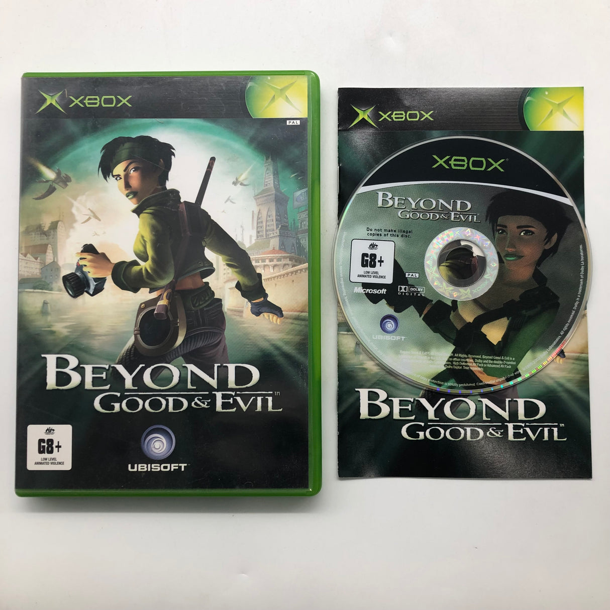 Beyond Good & Evil Xbox Original Game + Manual PAL