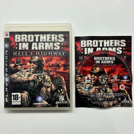 Brothers In Arms Hells Highway PS3 Playstation 3 Game + Manual - Trippy Trades 