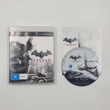 Batman Arkham City PS3 Playstation 3 Game + Manual - Trippy Trades 