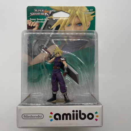 Super Smash Bros Cloud No.57 Nintendo Amiibo - Trippy Trades 