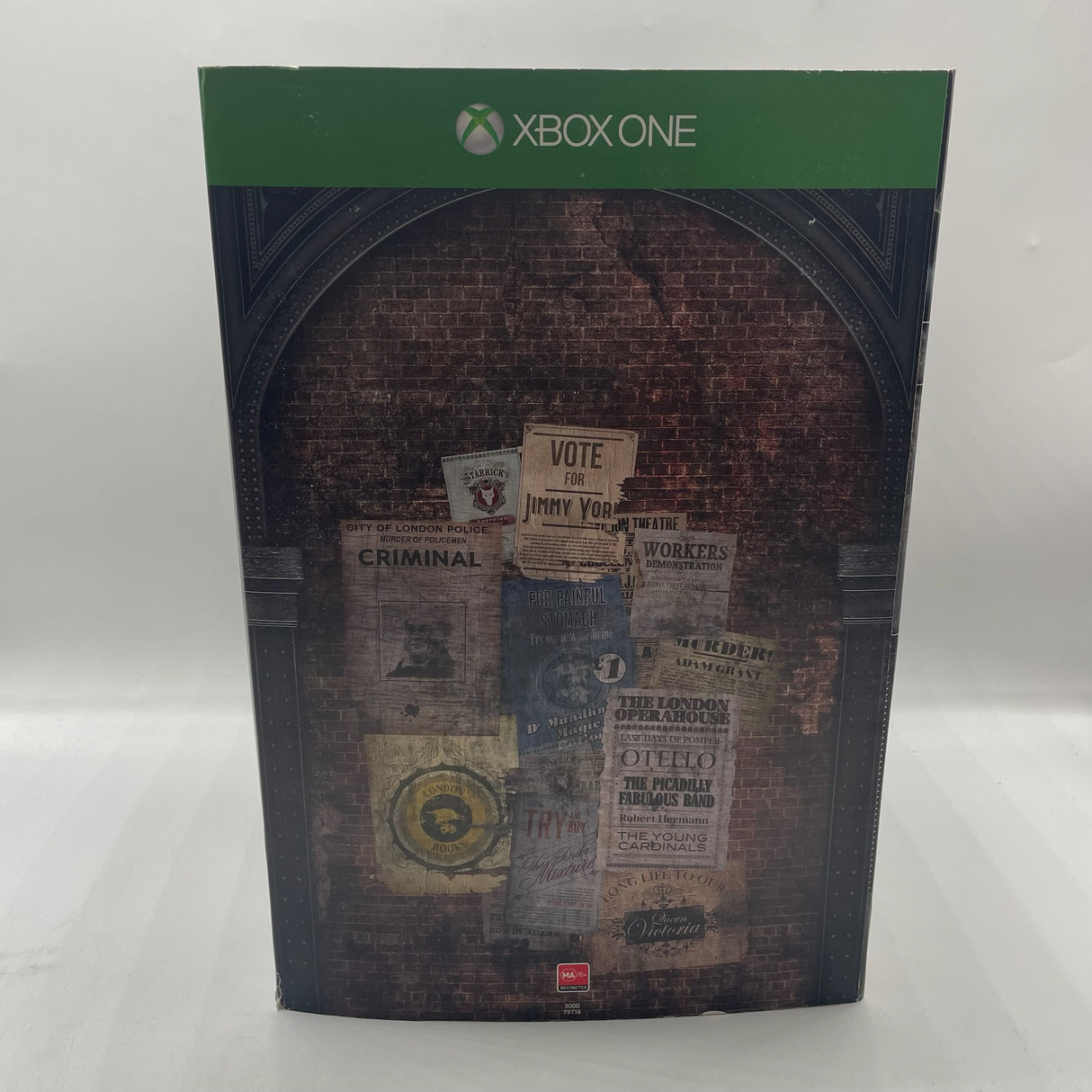 Assassins Creed Syndicate Charing Cross Edition Xbox One Game + Figure Boxed PAL