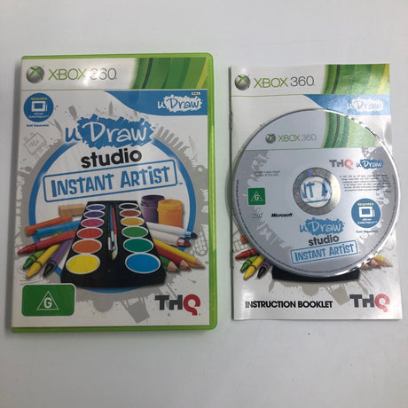 U Draw Studio Tablet Instant Artist Xbox 360 Game + Manual PAL - Trippy Trades 