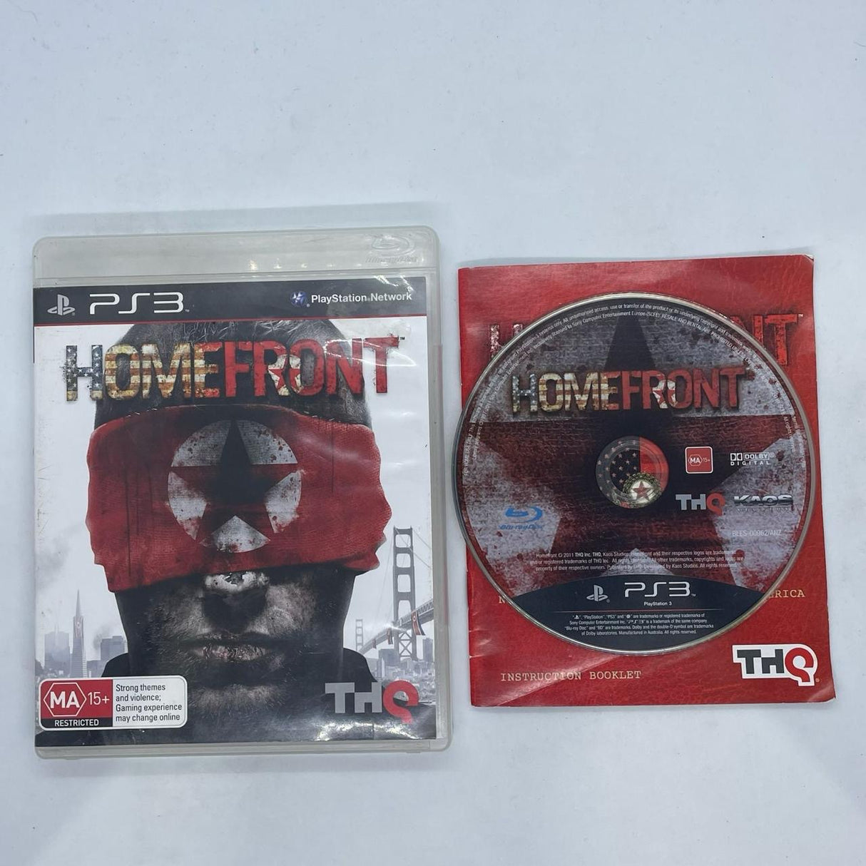 Homefront PS3 Playstation 3 Game + Manual