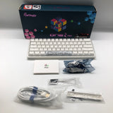 Ducky One 2 Mini RGB 60 Keyboard Cherry MX White 25AU4