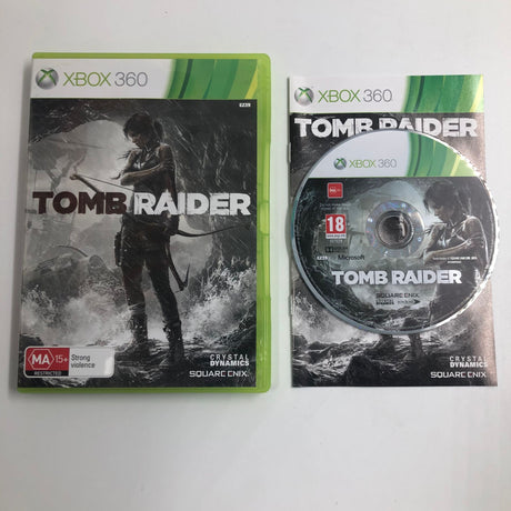 Tomb Raider Xbox 360 Game + Manual PAL - Trippy Trades 